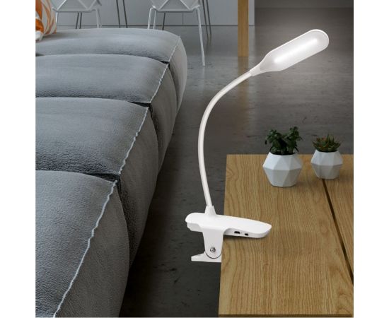 Настольная светодиодная диммируемая лампа REXANT Click 4 Вт 4000К на прищепке, заряжаемая, 609-001 – изображение 3