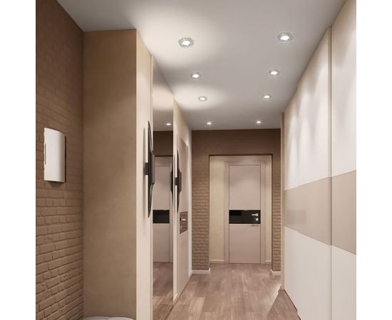 Встраиваемый потолочный светильник FERON с белой LED подсветкой CD8150 MR16 G5.3 белый 41910 – изображение 3