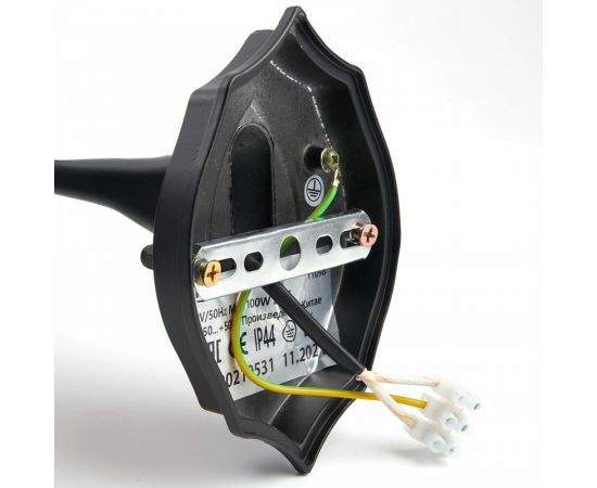 Светильник FERON НБУ-100w вверх, Е27, IP44, черный 11096 – изображение 3