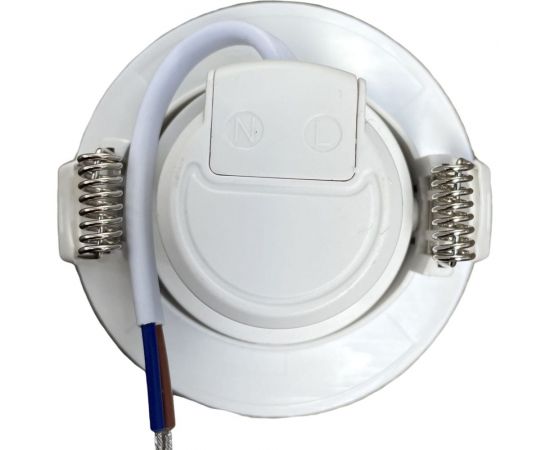 Светодиодный поворотный cветильник направленного света truEnergy круг 3w 4000k 240lm d70 белый пластик 10515 – изображение 3