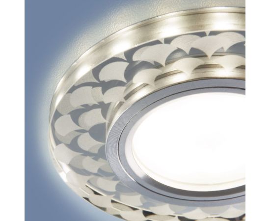 Встраиваемый светильник Elektrostandard 2247 MR16 SL/WH зеркальный, белый a047760 – изображение 4