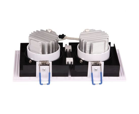 Встраиваемый светильник Jazzway PSP-S 212 2x8W 4000K 55 гр. White IP40 5005655 – изображение 4