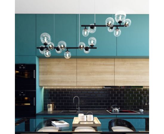 Люстра ODEON LIGHT стекло G9 10*40W TOVI 4818/10 – изображение 4