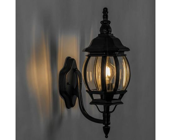 Светильник FERON НБУ-100w вверх, Е27, IP44, черный 11096 – изображение 4