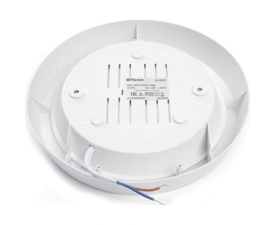 Светодиодный светильник с ИК-датчиком FERON AL3022 в пластиковом корпусе 25W 6500K IP20 белый 41797 – изображение 4