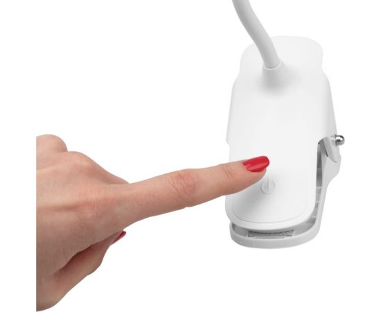 Настольная светодиодная диммируемая лампа REXANT Click 4 Вт 4000К на прищепке, заряжаемая, 609-001 – изображение 5