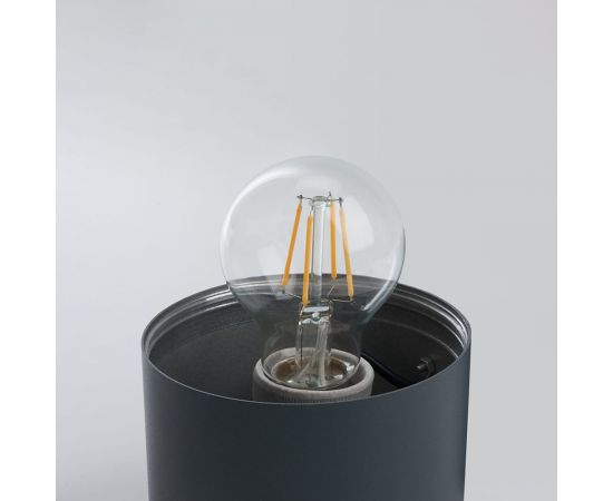 Садово-парковый светильник FERON 230V 2*E27, DH0802, серый 6299 – изображение 6