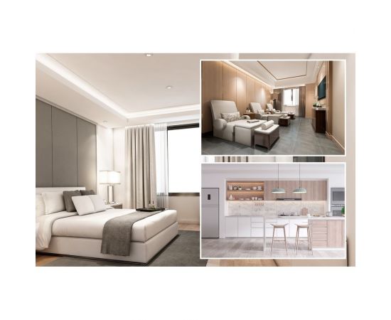 Светодиодная лента OGM 12В, 19,2Вт/м, smd2835, 240д/м, ip20, 19лм/чип, подложка 10мм, 5м, 4000к. / LSE-266 – изображение 6