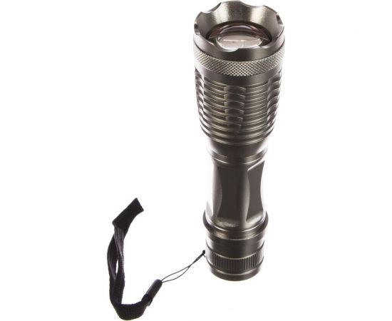 Фонарь Camelion LED5137 титан, LED XML-T6, ZOOM, 5 режимов, 3XLR03 в комплекте, алюминий, блистер 12974 