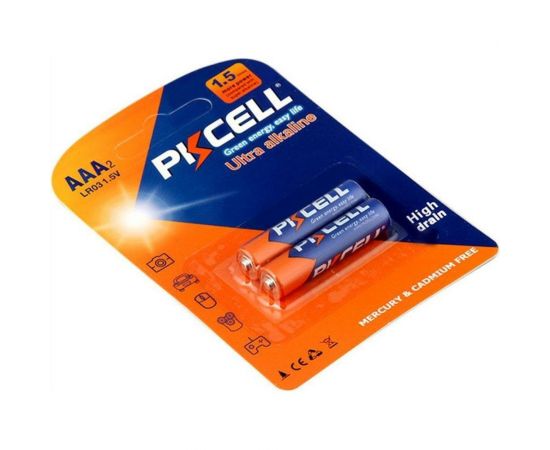 Щелочной/алкалиновый элемент питания PKCELL LR03-2B тип - AAA 2 шт в блистереLR03-2B 