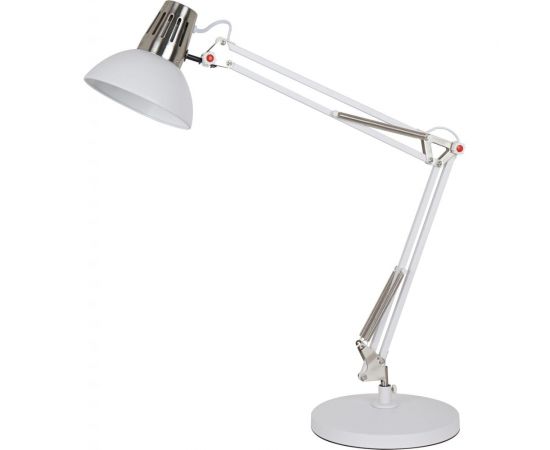 Настольный светильник Camelion KD-431A С71 Белый + хром Berlin 40Вт металл 13088 