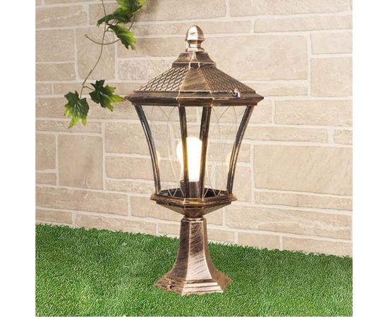 Садово-парковый светильник Elektrostandard Virgo S GLXT-1450S / черное золото a031927 