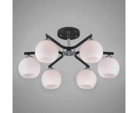 Потолочный светильник Eurosvet 30145 6 хром/венге a043871 