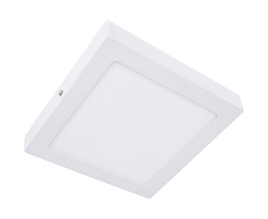 Накладной квадратный даунлайт с драйвером Ecola LED downlight 18W 220V 4200K 210x210x32 DSSV18ELC 