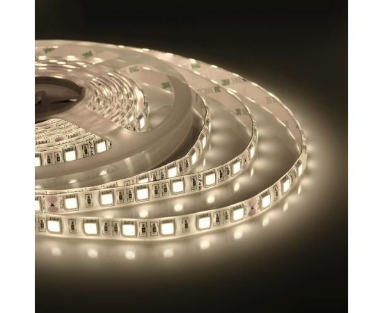 Светодиодная лента Apeyron 24В, 14,4Вт/м, smd5050, 60д/м, IP65, 1100Лм/м/320 