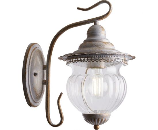 Садово-парковый светильник FERON 60W 230V IP44 белое золото, PL591 41168 