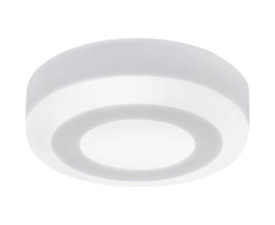 Накладная светодиодная панель с подсветкой IN HOME NRLP-BL 6Вт, 230В, 4000К, 350Лм, 105мм, белая, IP20 4690612033051 