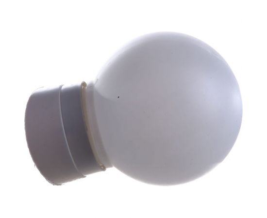Светильник APEYRON НББ-60 шар, пластик, белый, косое основание – изображение 2