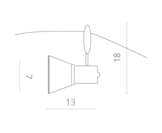 Потолочный светильник Arte Lamp A3057PL-1BK – изображение 2