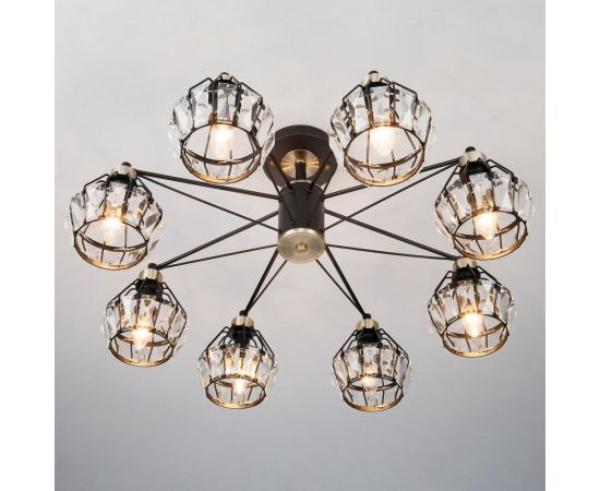 Потолочный светильник Eurosvet 70075 8 черный 00000083339 – изображение 2