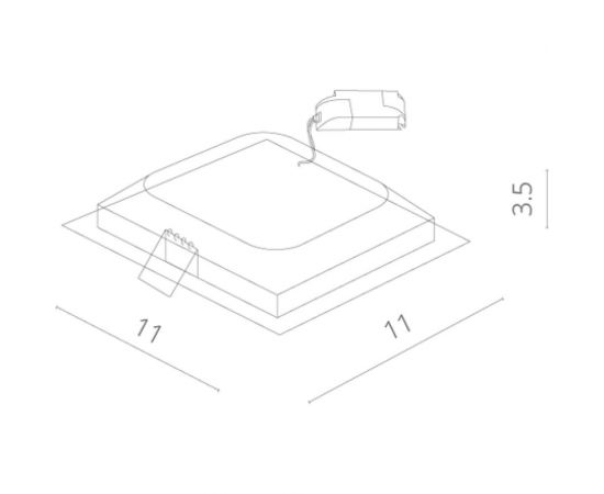 Потолочный светильник Arte Lamp A7408PL-1WH – изображение 2