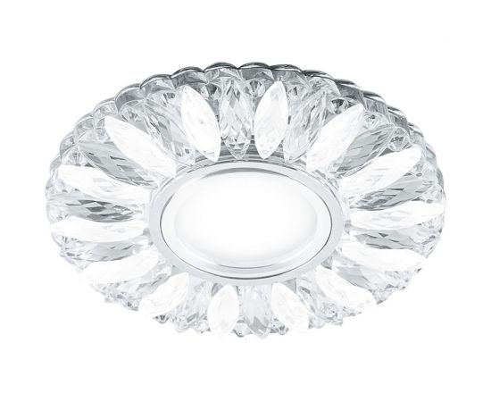 Потолочный встраиваемый светильник FERON со светодиодиодной подсветкой, хром, CD917 29536 – изображение 2