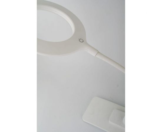 Настольный светильник Camelion KD-814 C01 белый, LED, основание+струбцина, 7Вт, 230В, сенсорное включение, 4 уровня яркости, 450Лм, 4000К 12845 – изображение 2