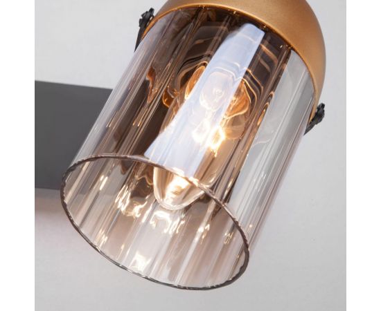 Настенный светильник Eurosvet 20122 2 черный золото a045909 – изображение 3