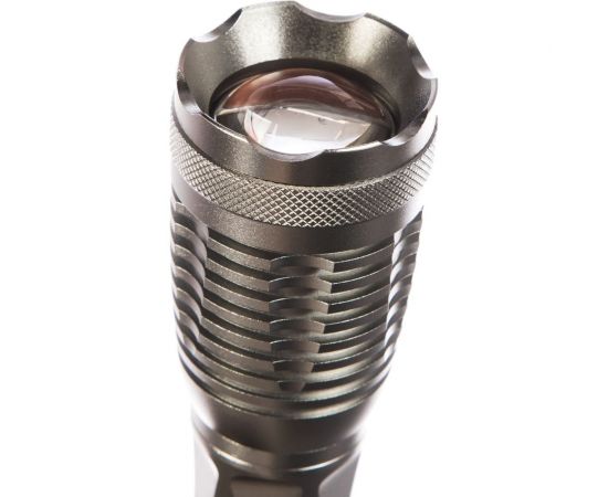 Фонарь Camelion LED5137 титан, LED XML-T6, ZOOM, 5 режимов, 3XLR03 в комплекте, алюминий, блистер 12974 – изображение 3