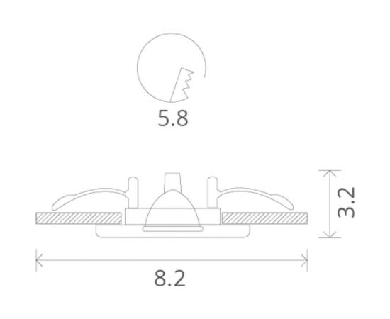 Потолочный светильник Arte Lamp A1203PL-1SS – изображение 3