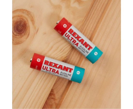 Ультра алкалиновая батарейка REXANT AA, LR6 2 шт 30-1025 – изображение 3