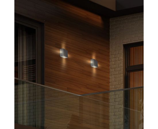 Светодиодный архитектурный светильник duwi, Nuovo LED 7W, 3000K, IP54, серый, пластик 24273 4 – изображение 3