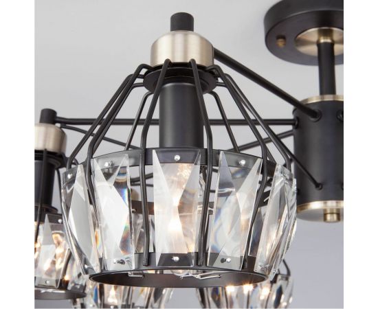 Потолочный светильник Eurosvet 70075 8 черный 00000083339 – изображение 3