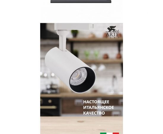 Трековый светильник Arte Lamp REGULUS A4568PL-1WH – изображение 3