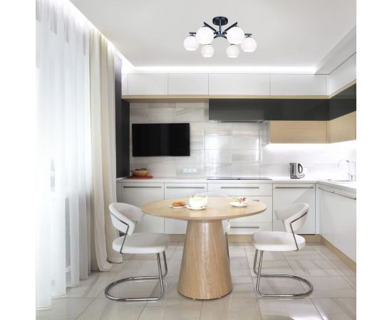 Потолочный светильник Eurosvet 30145 6 хром/венге a043871 – изображение 4