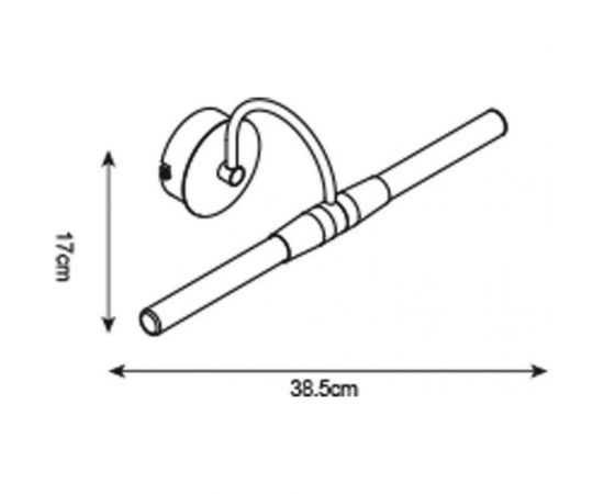 Настенный светильник Arte Lamp A1208AP-2CC – изображение 5