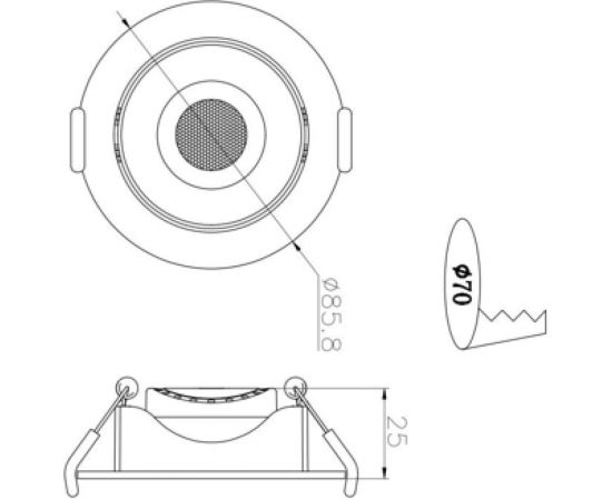 Потолочный светильник Arte Lamp A4761PL-1WH – изображение 5