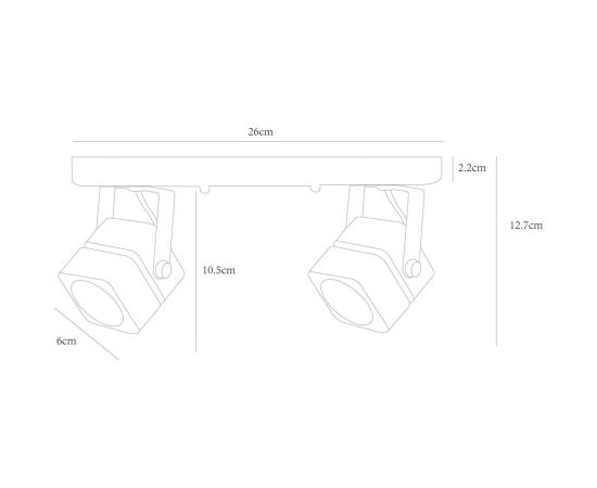 Потолочный светильник ARTE LAMP A1315PL-2BK – изображение 5