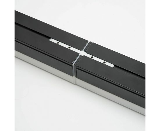 Линейный светильник светодиодный Feron AL4020 IP20 36W 4000К, рассеиватель матовый в алюминиевом корпусе, черный 1180х70х55мм 41338 – изображение 5