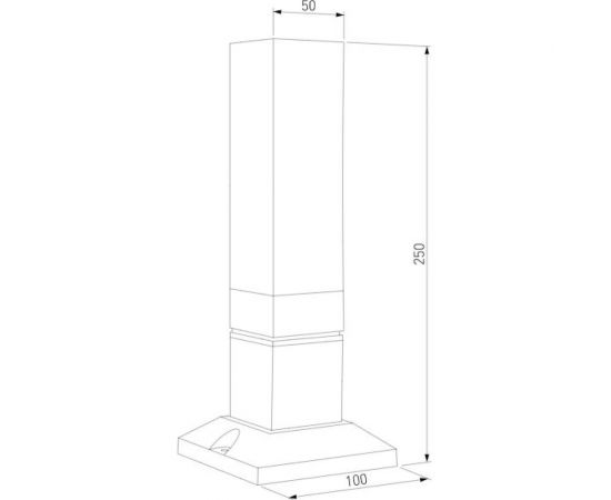 Садово-парковый светильник Elektrostandard 1536 TECHNO LED со светодиодами серый a052859 – изображение 6