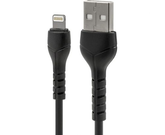 Сетевое зарядное устройство Mirex U16i, 1хUSB-А, 2.4А + кабель AM-8pin 1 м, черный, в коробке 3701-U16iBK 13701-U16iBK – изображение 8