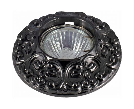 Встраиваемый светильник De Fran MR16 черный, FT 1234 SB 