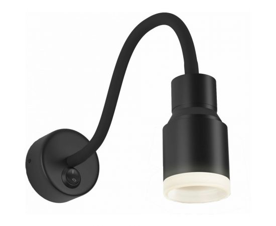 Настенный светодиодный светильник Elektrostandard Molly черный a043982 