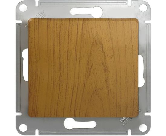 1-клавишный выключатель Schneider Electric GLOSSA 10АХ, ДЕРЕВО ДУБ GSL000511 