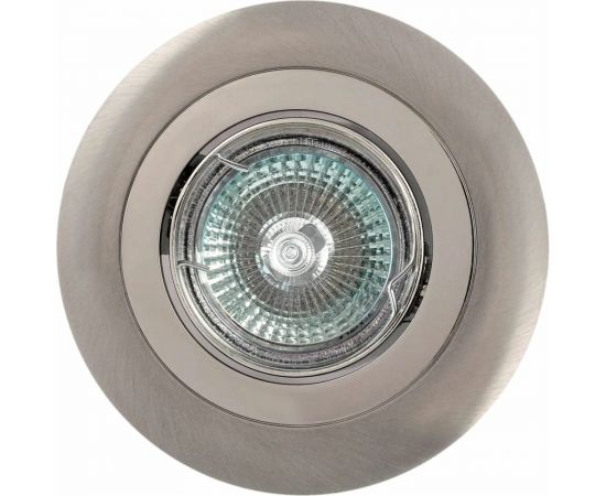 Встраиваемый светильник De Fran MR16 сатин-никель+никель, FT 140AK SNN 