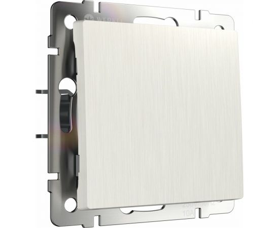 Одноклавишный выключатель WERKEL W1110013 перламутровый рифленый a051168 