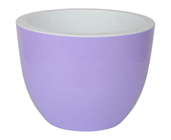 Пластиковый горшок с вкладкой liveingreen Орион лаванда, диам. 17.5,см, высота 13 см, 2.3 л ОР17-21 