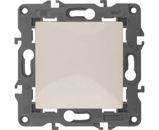 Кнопка ЭРА 14111102, 10АХ250В, Elegance, слоновая кость Б0047863 