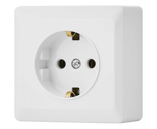 Одинарная розетка Vesta Electric Mega с заземление Mega FRZ00030102BEL 