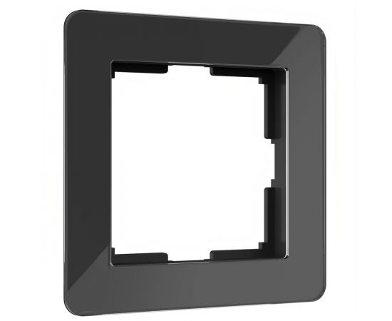 Рамка на 1 пост WERKEL W0012708 Acrylic черный a059316 